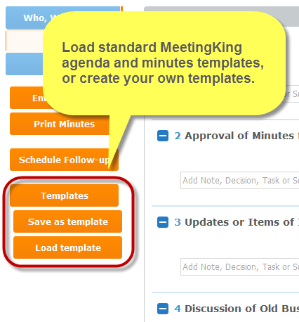 fun meeting agenda template