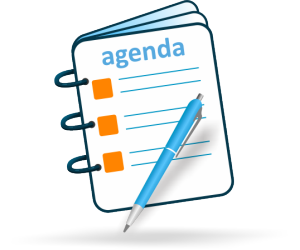 Easily create a meeting agenda in MeetingKing