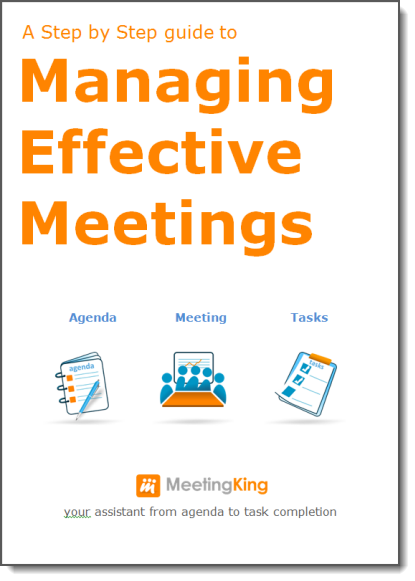 guide to managing effective meetings
