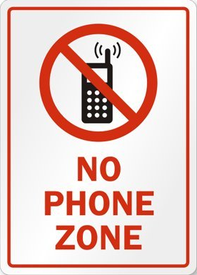 no phone zone
