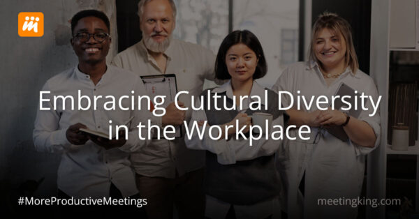 Culturally diverse team in the workplace